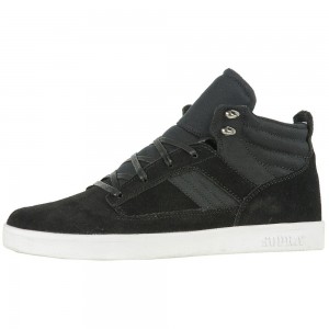 Supra Bandit Mid Skateskor Dam Svarta | BWKLP2160