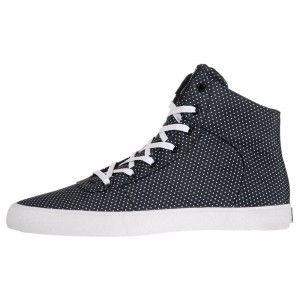 Supra Cuttler Skateskor Dam Svarta Vita | IYTCW1489