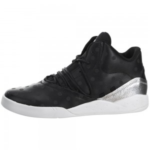 Supra Estaban Sneakers Dam Svarta Silver | OXHVK0185