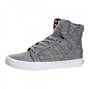 Supra SkyTop HF Höga Dam Grå | VMCAL9236