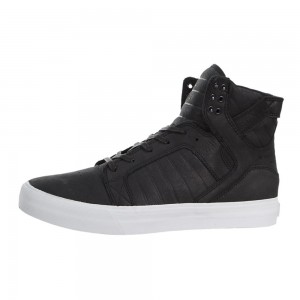 Supra SkyTop HF Höga Dam Svarta | PVNCQ6941