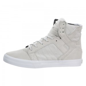 Supra SkyTop Höga Dam Grå | KARLS0194