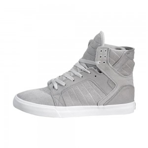 Supra SkyTop Höga Dam Grå | XRGCI8917