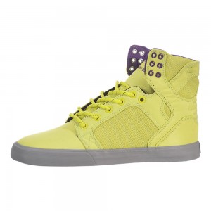 Supra SkyTop Höga Dam Gula | MYUSE5183