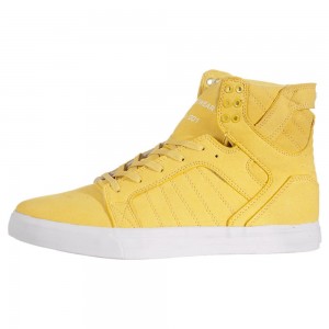 Supra SkyTop Höga Dam Gula | ZPOAK5946