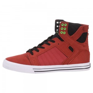 Supra SkyTop Höga Dam Röda | ZXNCI9738