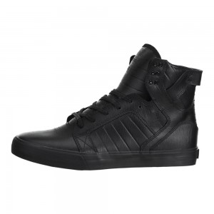 Supra SkyTop Höga Dam Svarta | AEXCD3407