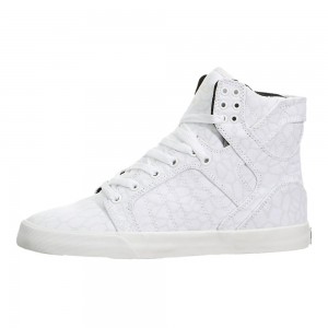 Supra SkyTop Höga Dam Vita | TDFCP6492