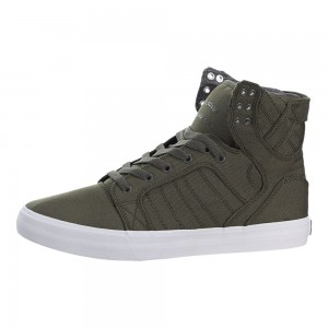 Supra SkyTop Höga Herr Gröna | IVBDA7582