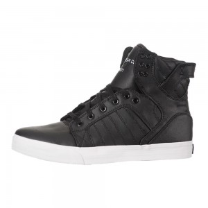 Supra SkyTop Höga Herr Svarta | WZYVD7410