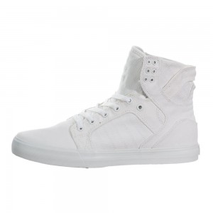 Supra SkyTop Höga Herr Vita | NWBSK1829