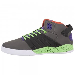 Supra SkyTop III Skateskor Dam Grå Svarta | UYCRW4382