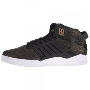 Supra SkyTop III Skateskor Dam Svarta | XNFSP2853