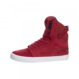 Supra SkyTop II Höga Dam Röda | RZTCW2680