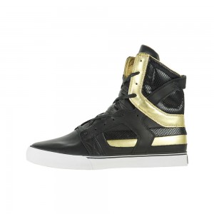 Supra SkyTop II Höga Dam Svarta Guld | OTVRW2103