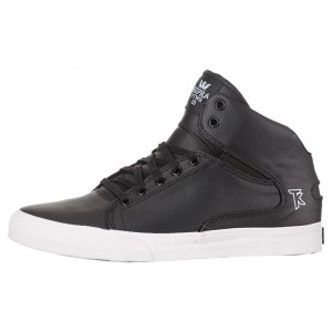 Supra Society Mid Skateskor Herr Svarta | YHGXT5947