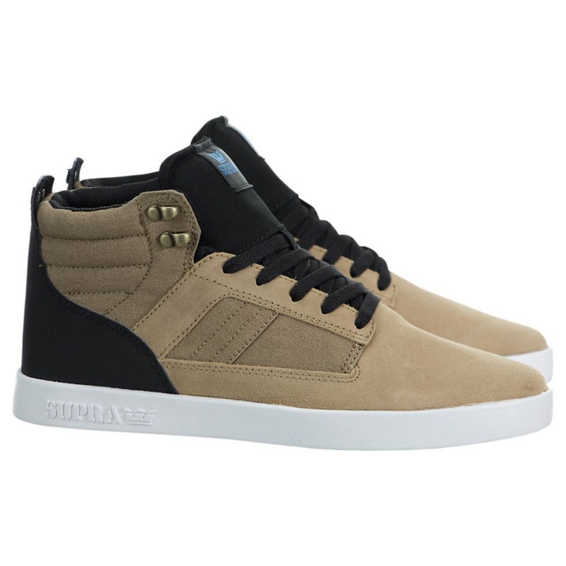 Supra Bandit Skateskor Dam Khaki | QGESU9642