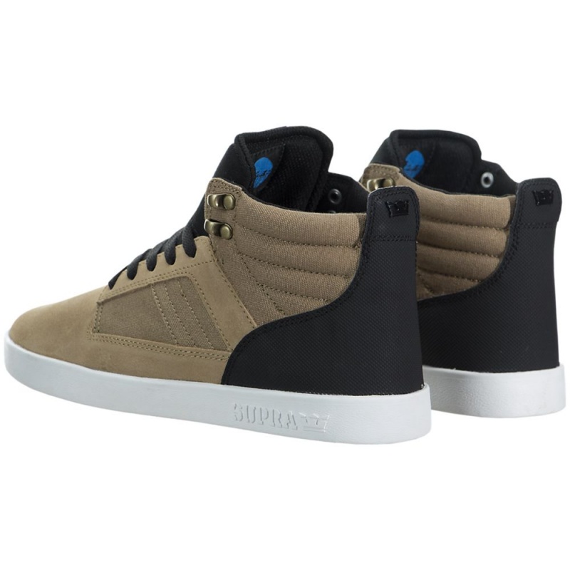 Supra Bandit Skateskor Dam Khaki | QGESU9642