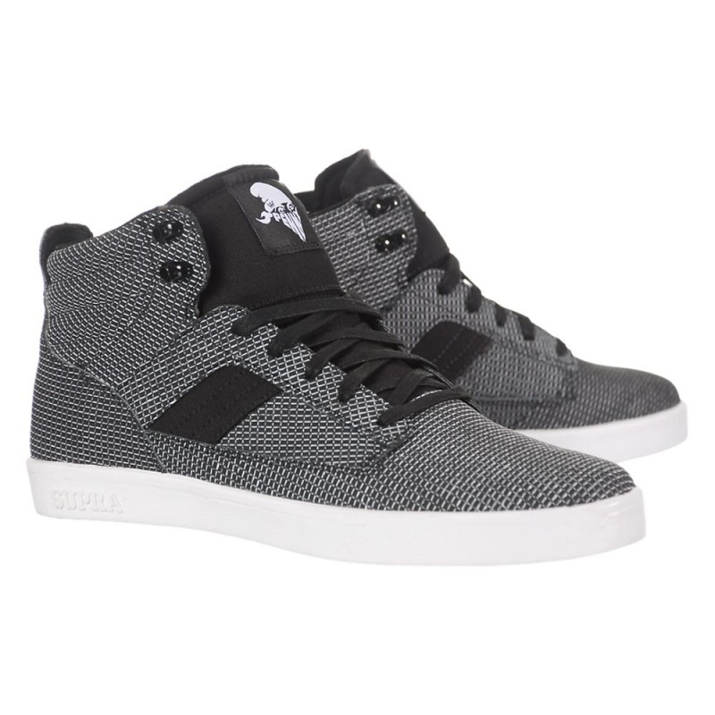 Supra Bandit Skateskor Dam Svarta Vita | VNSOB4789