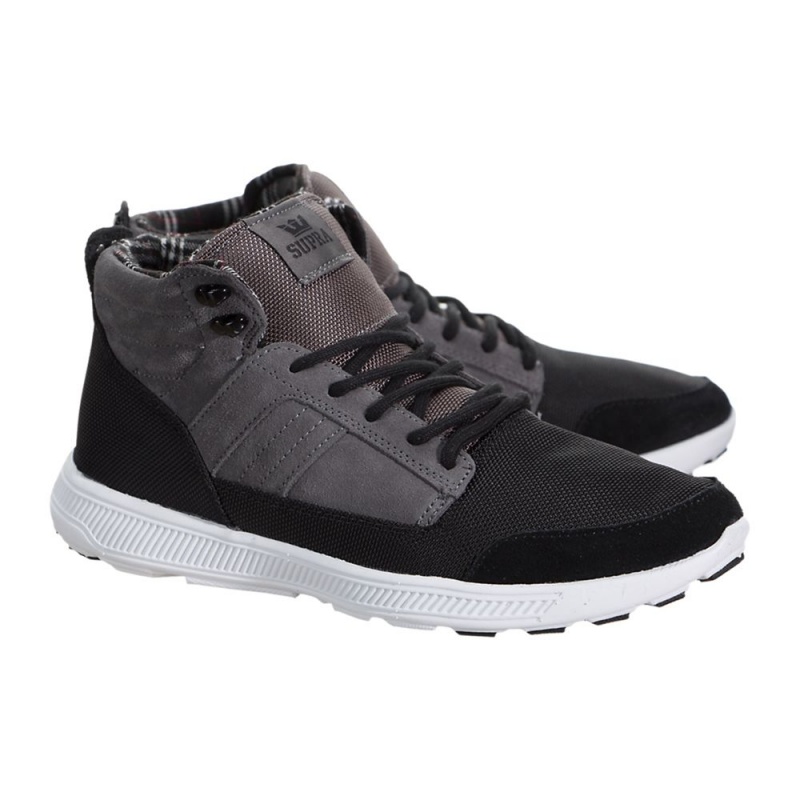 Supra Bandito Sneakers Dam Grå Svarta | RHDJN5132