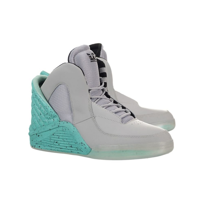 Supra Chimera x Lil Wayne Sneakers Dam Grå Turkos | JBIEF6137