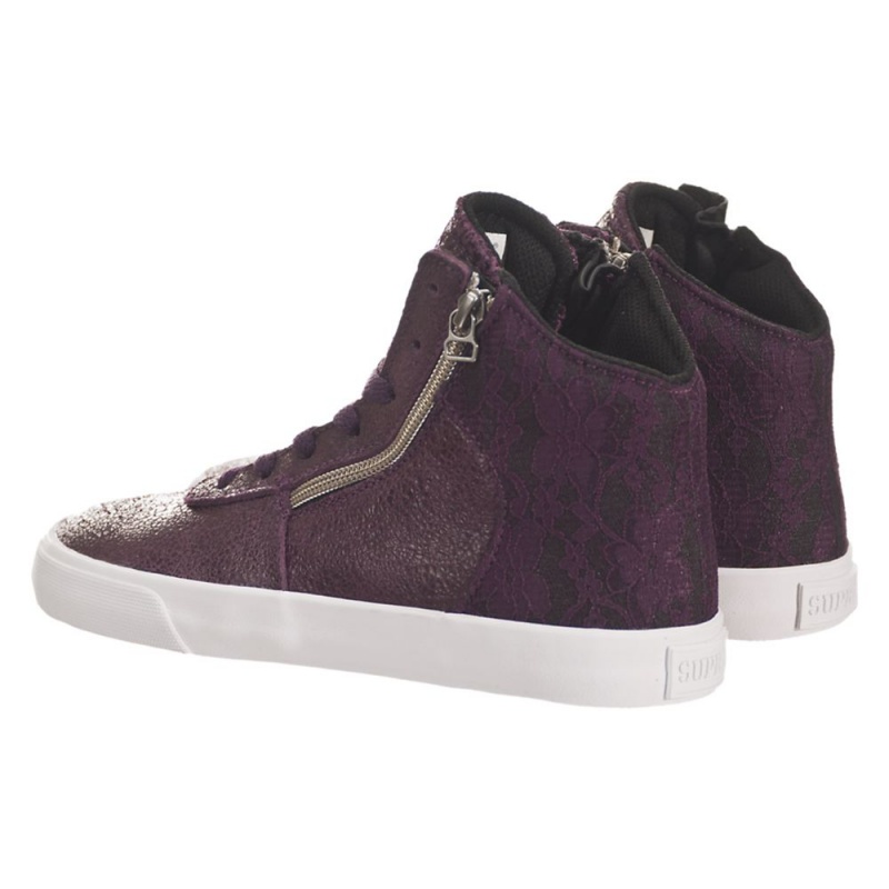 Supra Cuttler Skateskor Dam Lila | FCMRQ3581