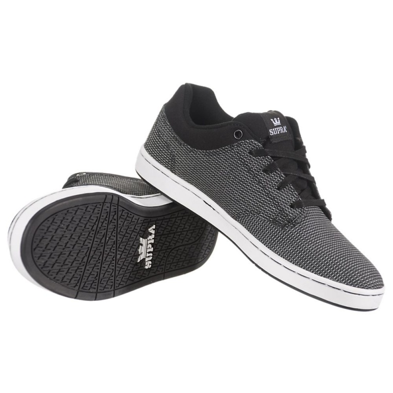 Supra Dixon Skateskor Herr Svarta Vita | MBVXZ0745