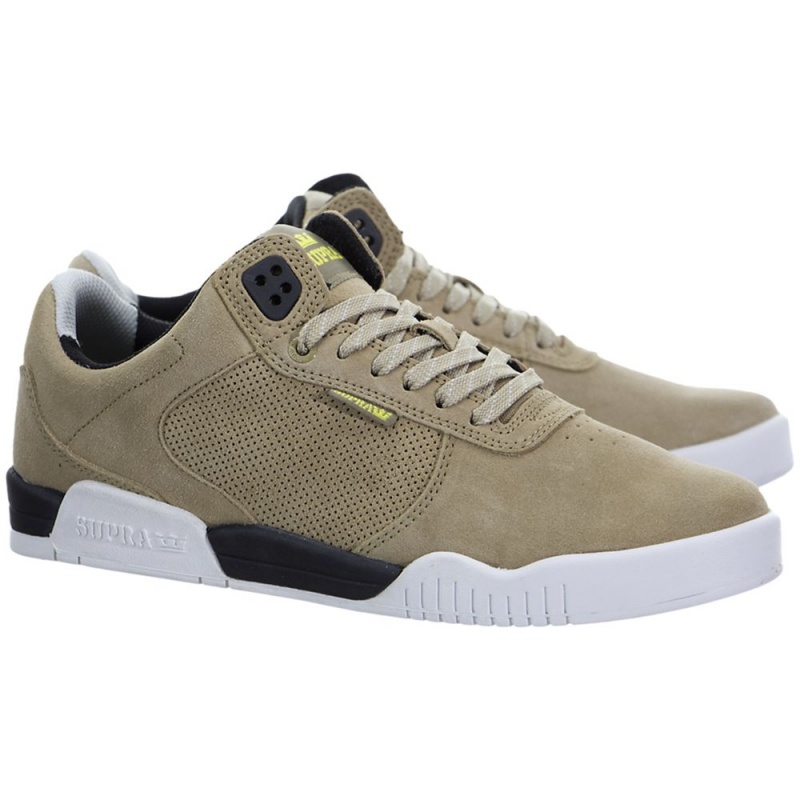 Supra Ellington Låga Dam Khaki | AVQCE5920