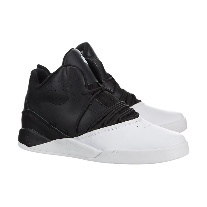 Supra Estaban Sneakers Dam Svarta Vita | RETCJ7215