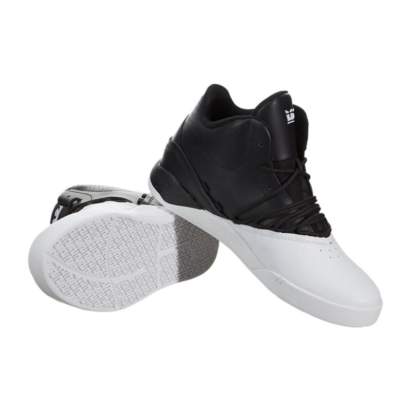 Supra Estaban Sneakers Dam Svarta Vita | RETCJ7215