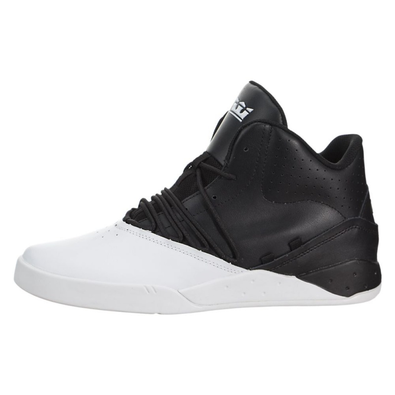 Supra Estaban Sneakers Dam Svarta Vita | RETCJ7215