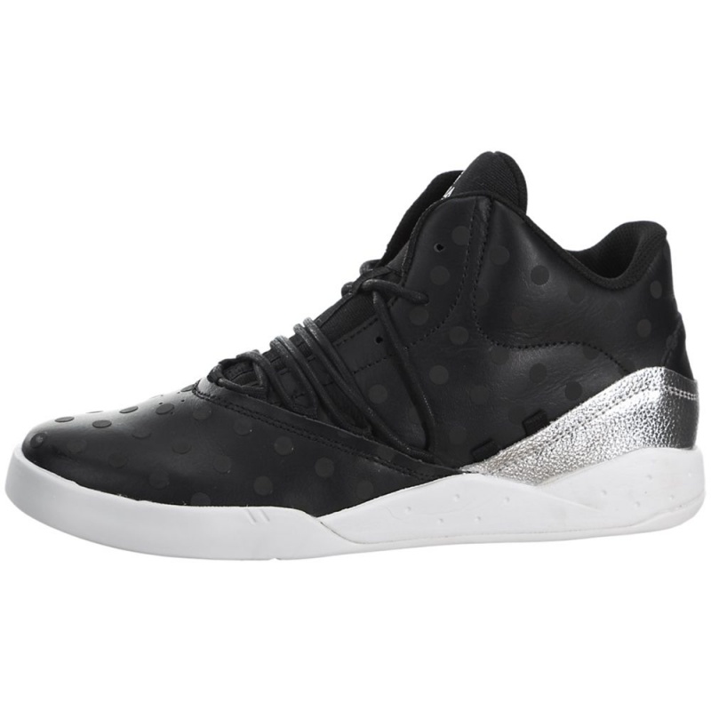 Supra Estaban Sneakers Herr Svarta Silver | QPNKW4153