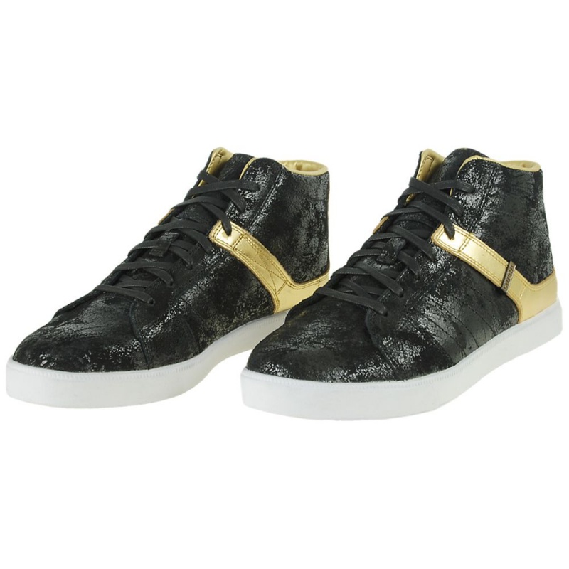 Supra Indy NS Skateskor Herr Svarta Guld | OZWGX0183