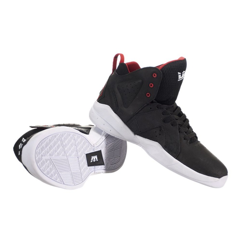 Supra Magazine Skateskor Dam Svarta | OQLUT6524