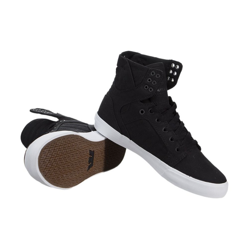 Supra SkyTop D Höga Herr Svarta | NQYWF7326