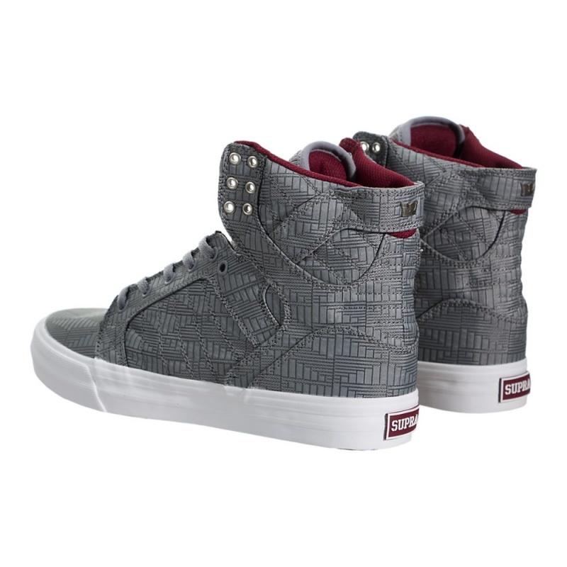 Supra SkyTop HF Höga Dam Grå | VMCAL9236