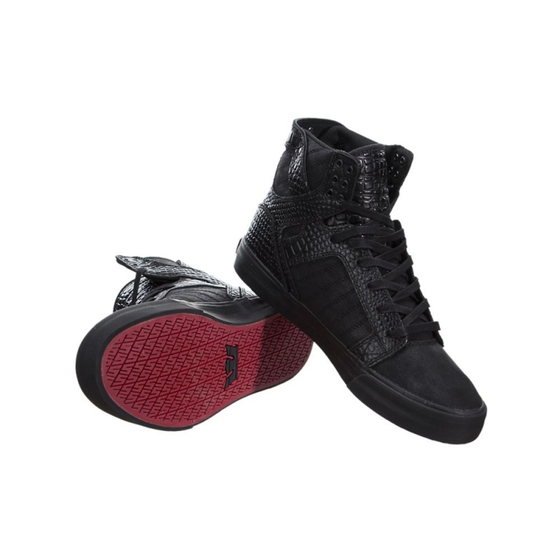 Supra SkyTop HF Höga Dam Svarta | HMEFO0261