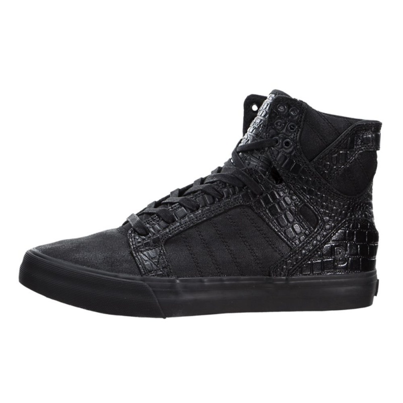 Supra SkyTop HF Höga Dam Svarta | HMEFO0261