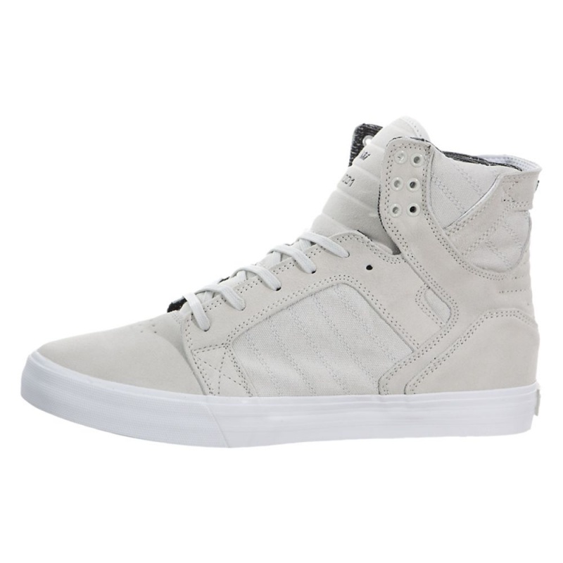 Supra SkyTop Höga Dam Grå | KARLS0194