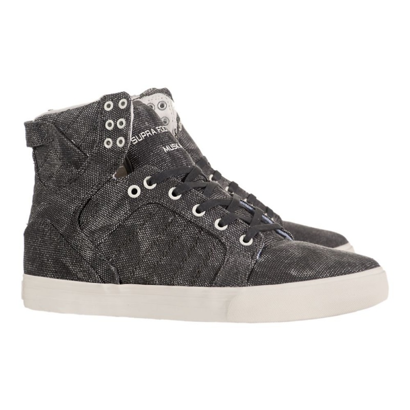 Supra SkyTop Höga Dam Grå | QSAPR8310