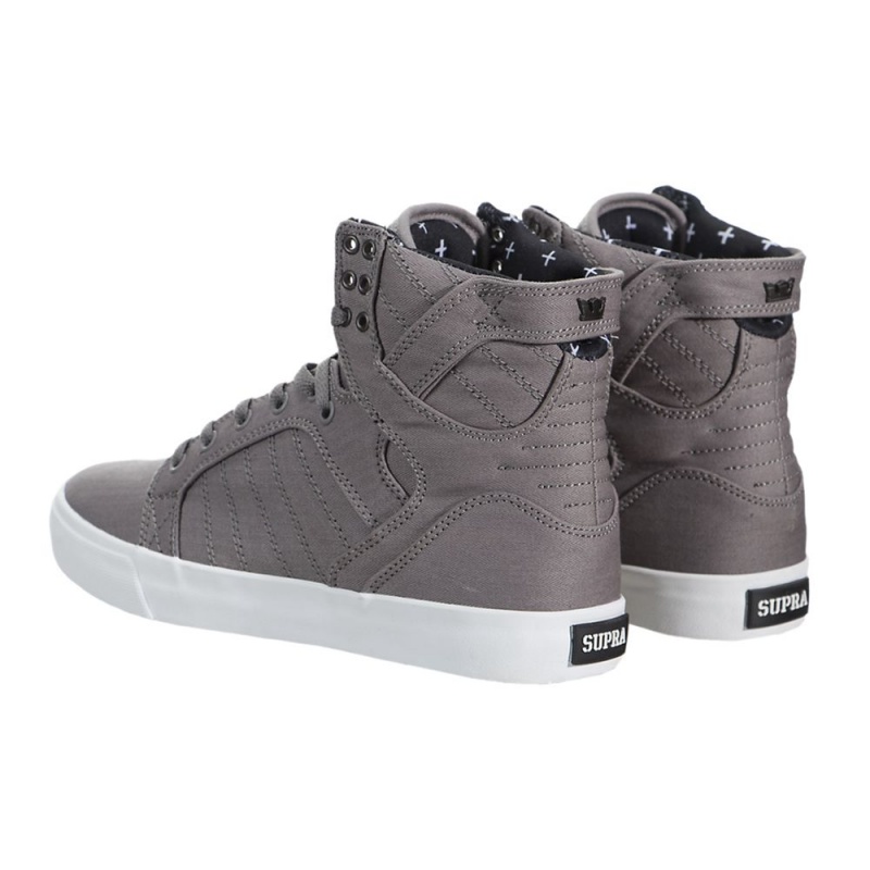 Supra SkyTop Höga Dam Grå | STUKI3059