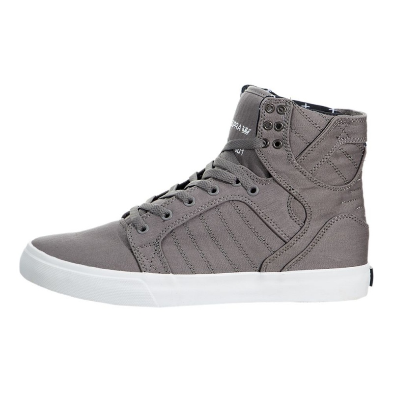 Supra SkyTop Höga Dam Grå | STUKI3059