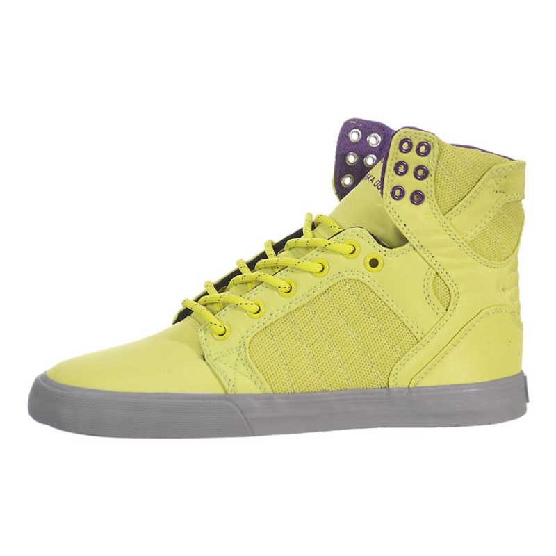 Supra SkyTop Höga Dam Gula | MYUSE5183