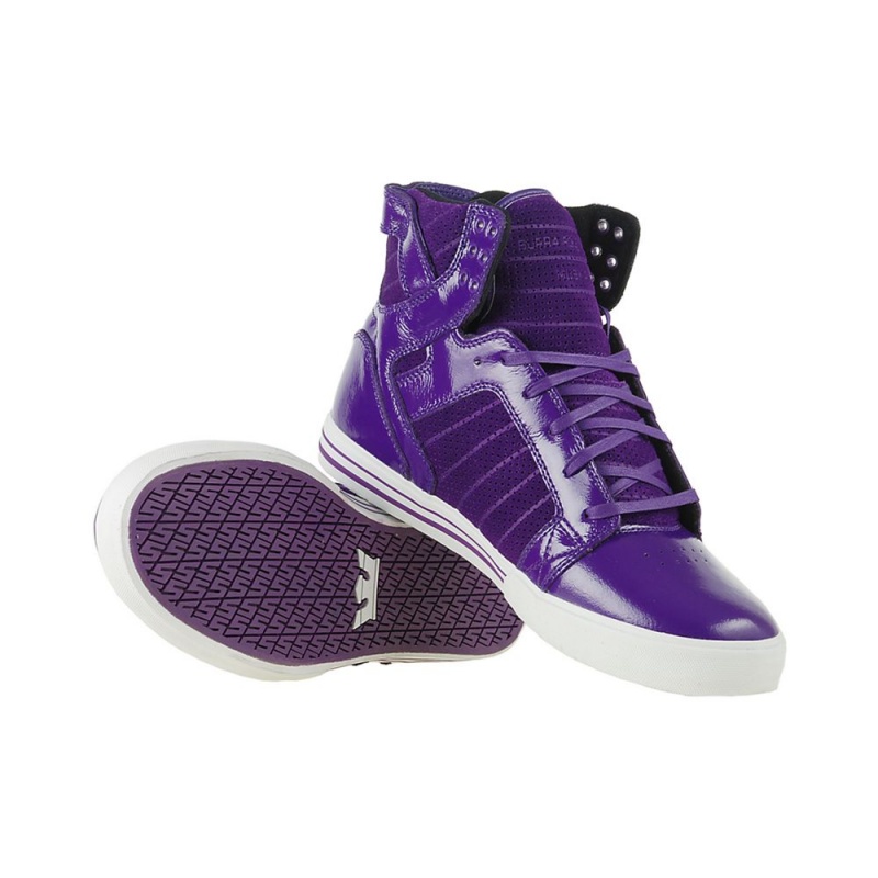 Supra SkyTop Höga Dam Lila | XNOHW9183