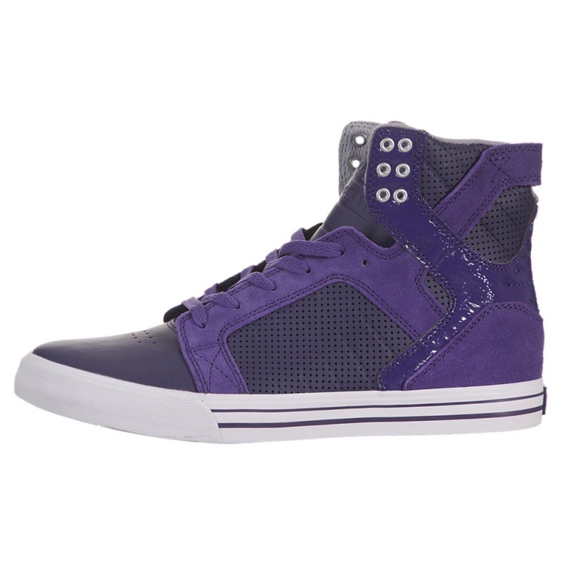 Supra SkyTop Höga Dam Lila | XZFRJ8907