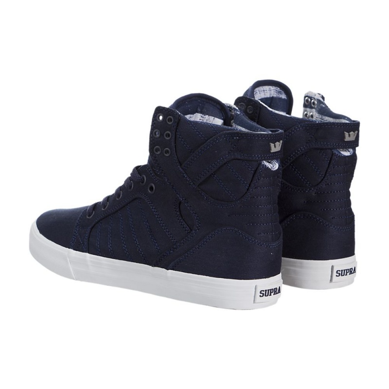 Supra SkyTop Höga Dam Marinblå | LJRKI8970