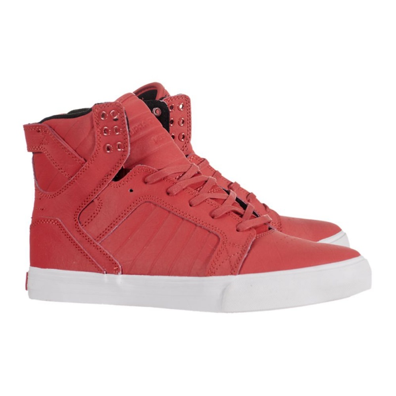 Supra SkyTop Höga Dam Röda | GTMSH7839