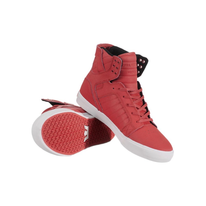 Supra SkyTop Höga Dam Röda | GTMSH7839