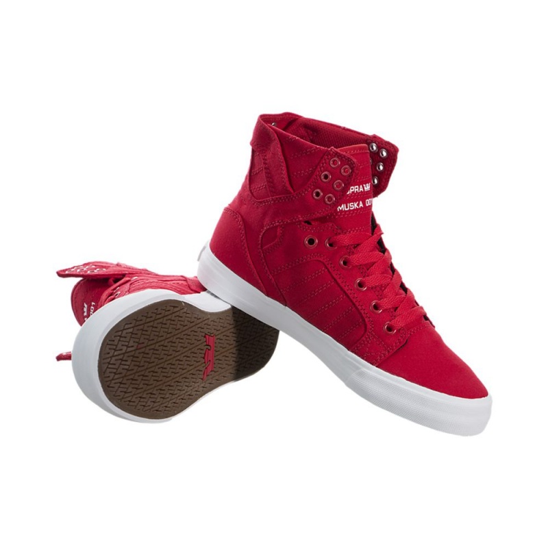 Supra SkyTop Höga Dam Röda | TKCRG6702