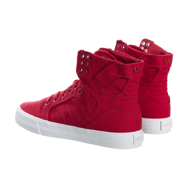 Supra SkyTop Höga Dam Röda | TKCRG6702